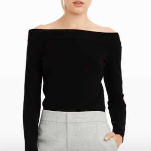 Club Monaco Off Shoulder Sweater